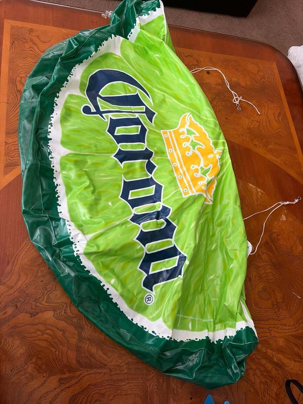 Corona Extra Inflatable Lime Slice Pool Float Island
